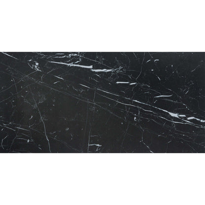 Prexious Silk in Nero Marquinia 12x24 Tile