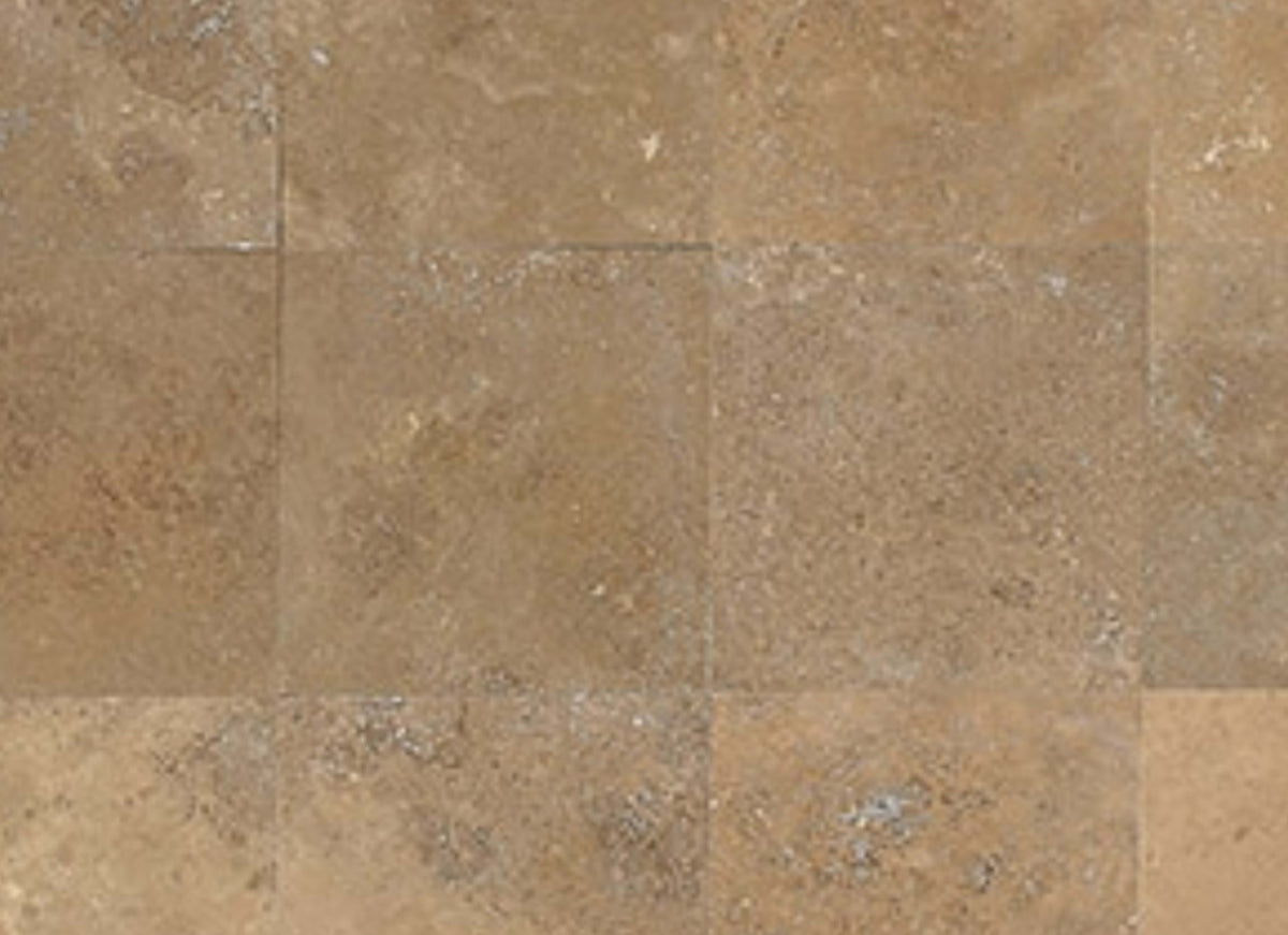 Travertine in Noce-12x12x.5