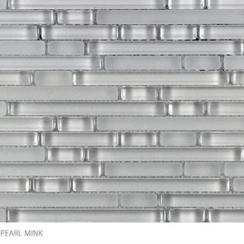 Translucent Micro in Pearl White Glass Tile