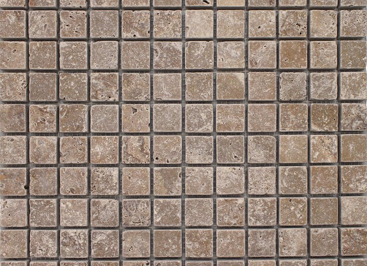 Noce in Tumbled 1x1 Mosaic