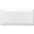 Simply Brilliant in White 3x6 Beveled Tile