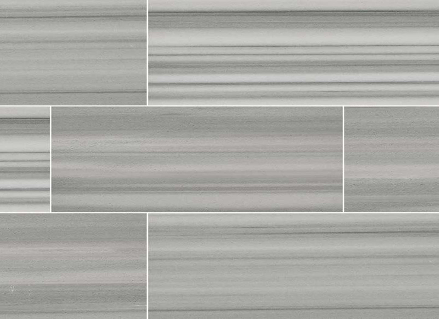 Marmara White in Gray-Light 12x24