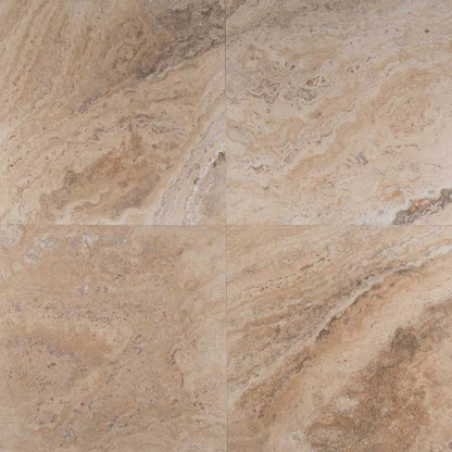 Philadelphia Travertine in Beige 18x18 Natural Stone