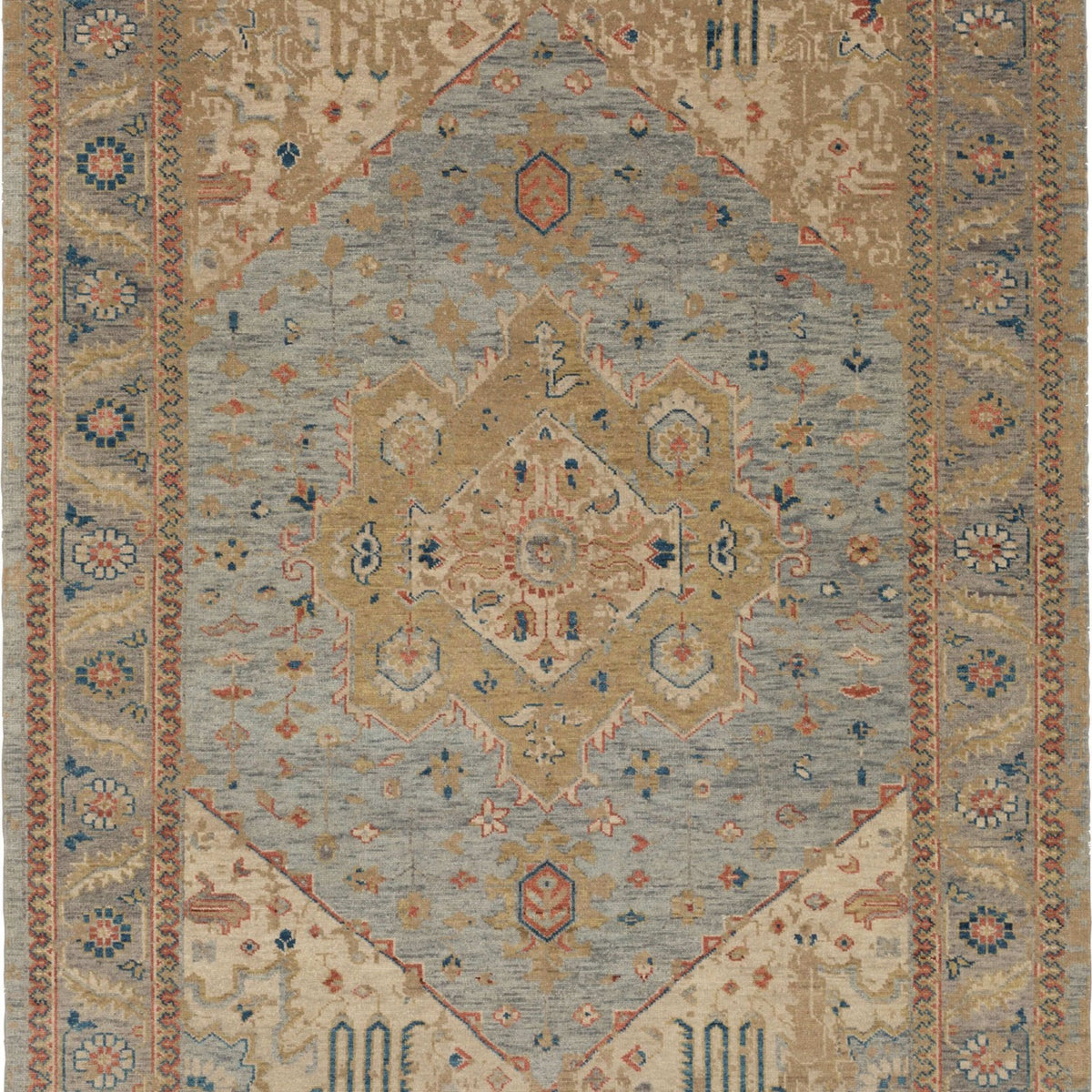 Talmadge Slate in Slate Area Rugs