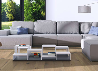 Strada Mist in Honed Cubics 6x24 In Wall Panels