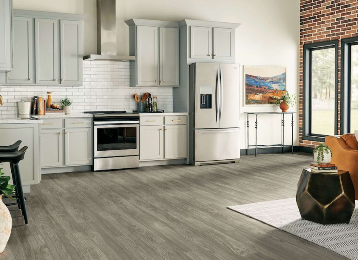 American Charm 6 Charlestown Oak in Emberglow Brown 6" X 36"