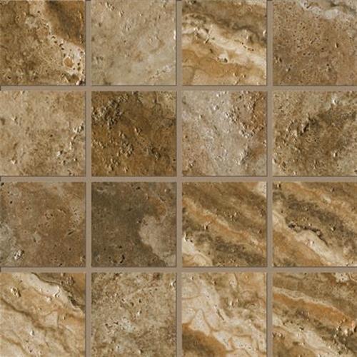 Archaeology in Chaco Canyon - 12x12 Strip Mosaic Tile