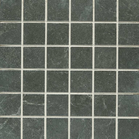 Unica in Carbon Mosaic Tile
