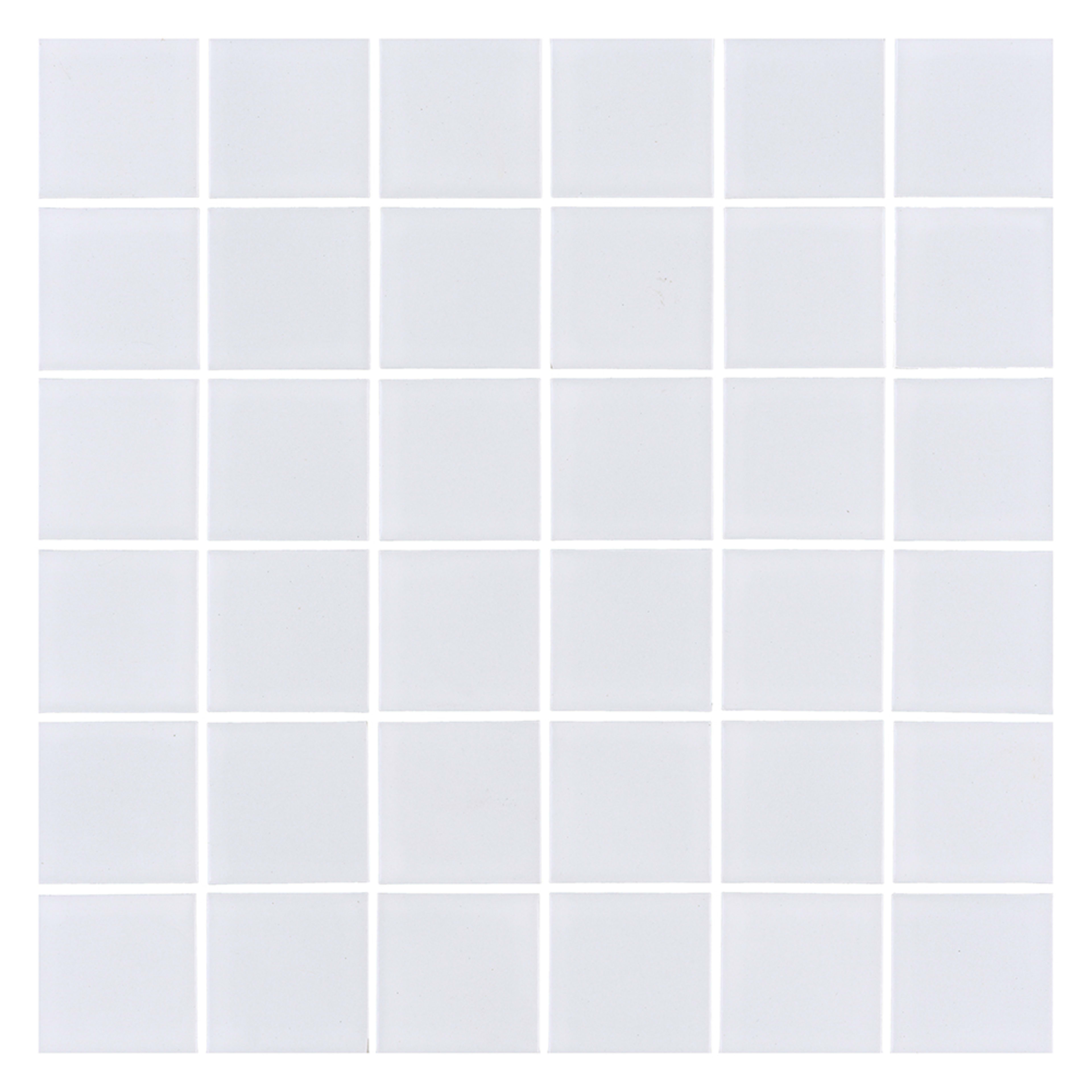Urban Textures in White 2x2 Mosaic  Tile