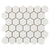 Urban Textures in White 2" Hexagon Tile