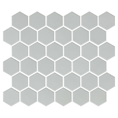 Urban Textures in Cool Gray 2" Hexagon  Tile