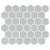 Urban Textures in Cool Gray 2" Hexagon  Tile