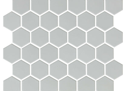 Urban Textures in Cool Gray 2" Hexagon 