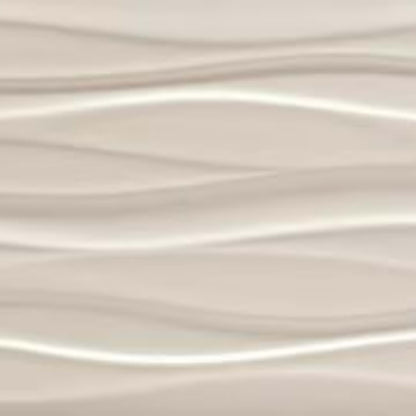 Visual Impressions in Beige Rectangle Wave Tile
