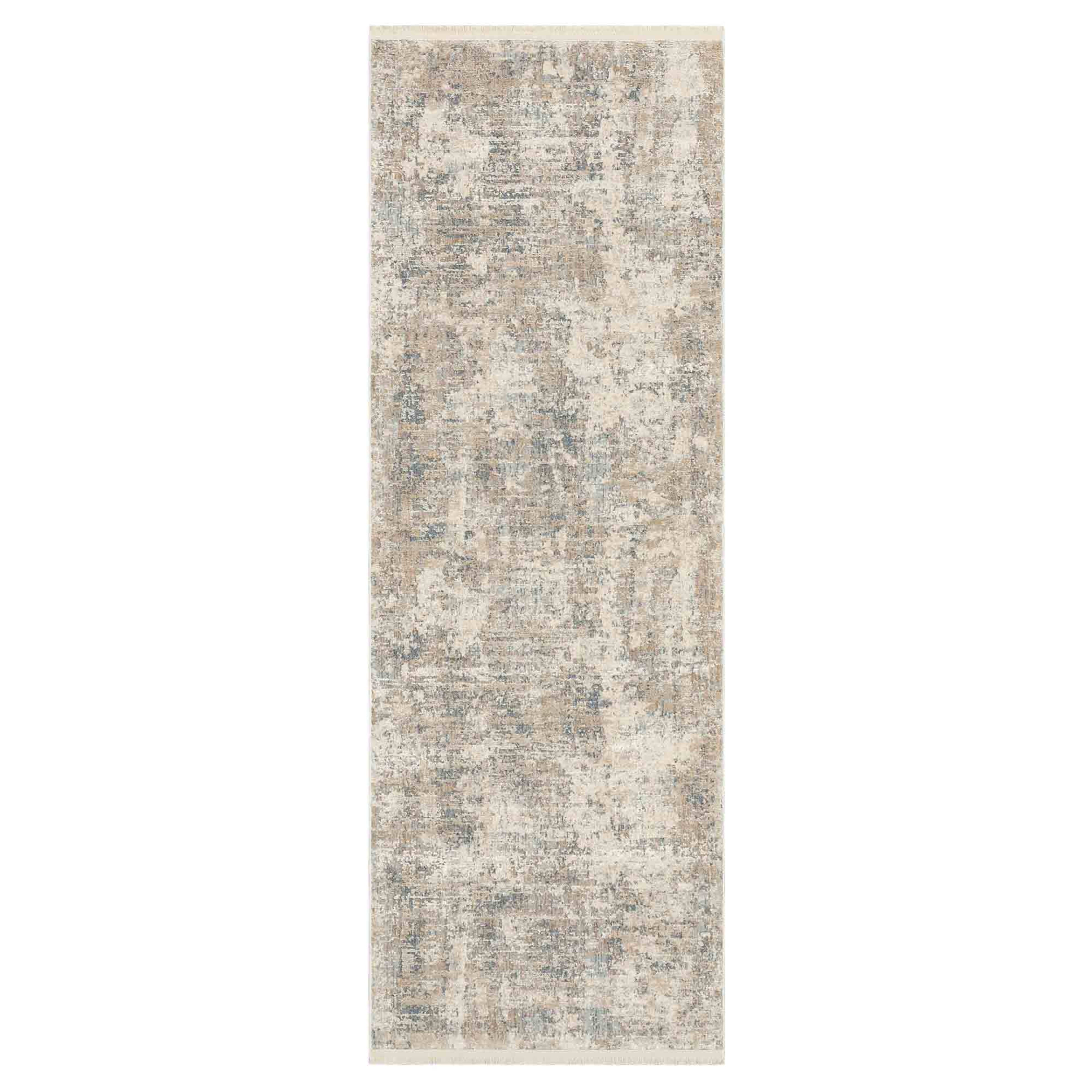 Velleta Cream  Beige in Cream  Beige 2'7"x7'3" Area Rugs