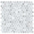 Carolina Dots Collection in Venezuela Dawn Glass Tile