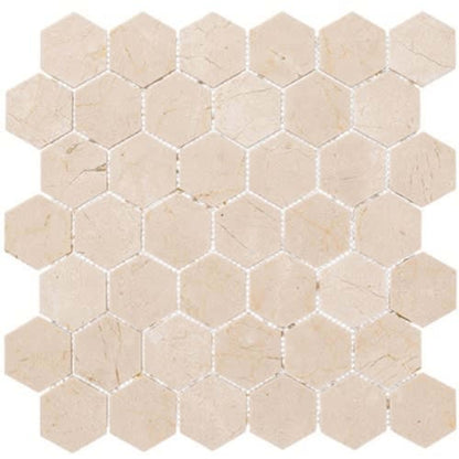Colonial in Village Square 2" Hex Natural Stone