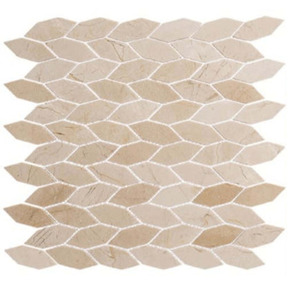 Colonial in Village Square 2 1/2x1 Long Hex Natural Stone