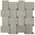 Wide Weave in Wooden Beige With Athens Gray Dot Natural Stone