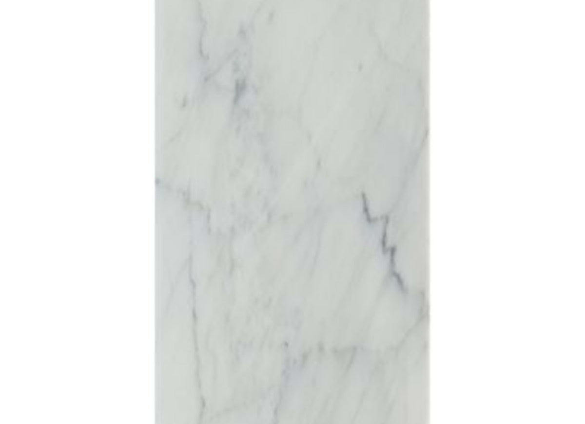 White Carrara in White Carrara ''C'' 12x24 Polished