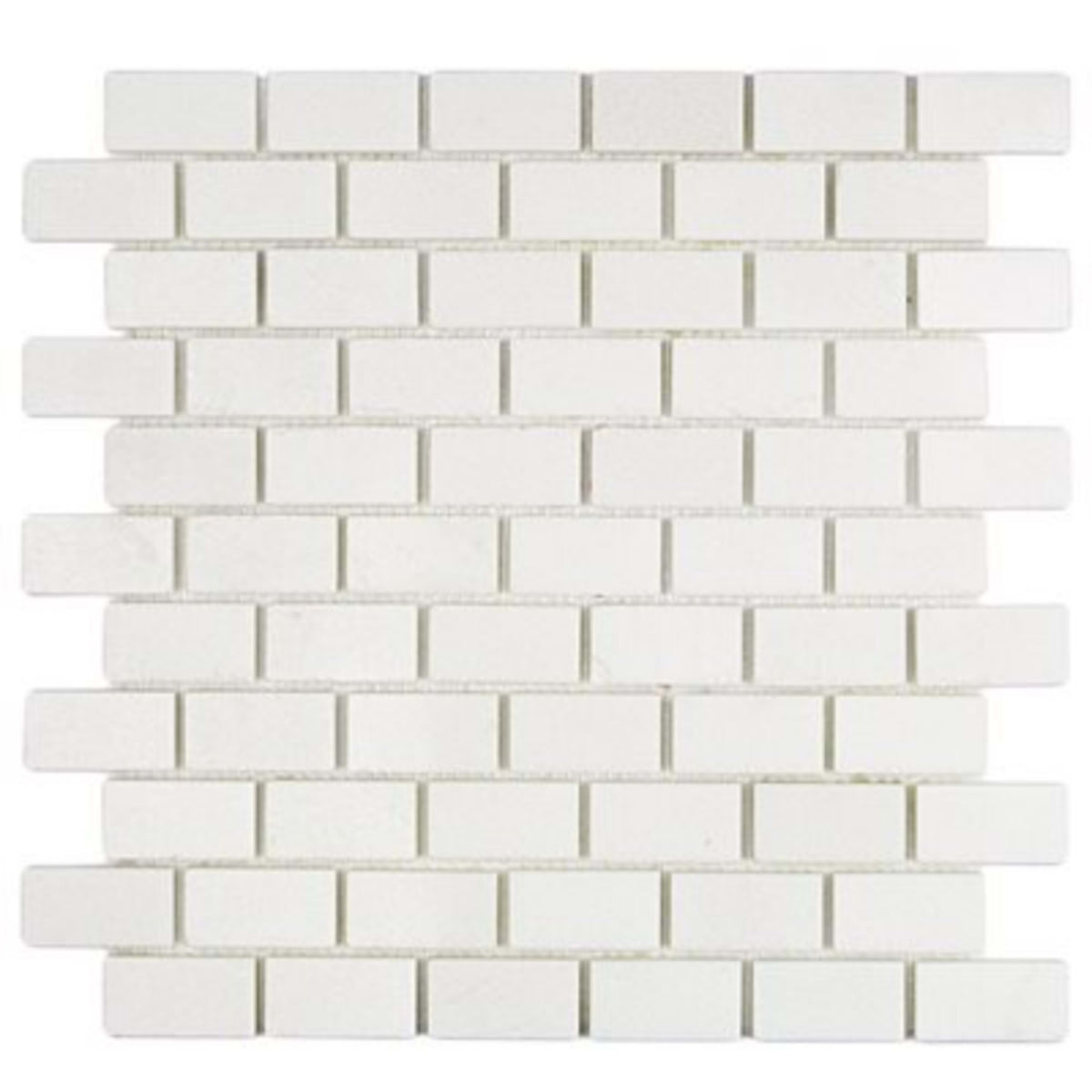 White Thassos in White Thassos 1x2 Brick Natural Stone