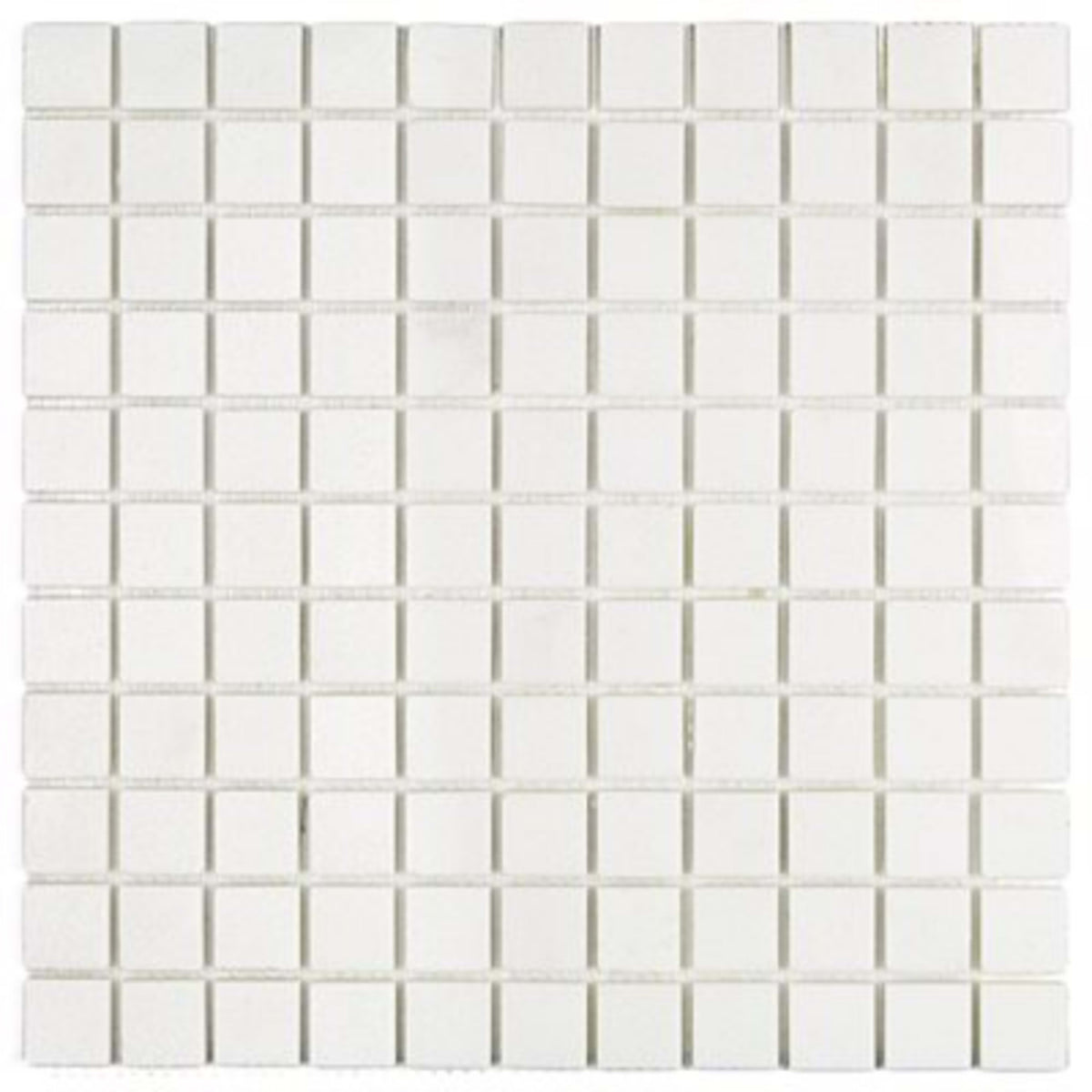 White Thassos in White Thassos 1x1 Squares Natural Stone
