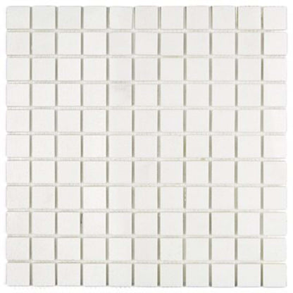 White Thassos in White Thassos 1x1 Squares Natural Stone