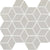 Color Wheel Retro in Desert Gray 3d Cube Tile