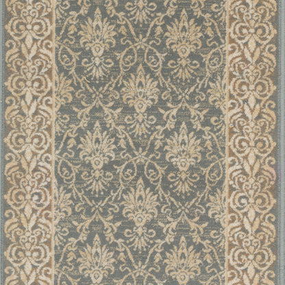 Alexander Runner in Storm Blue Carpet
