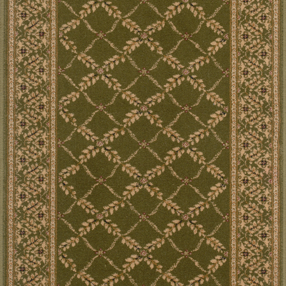 Anastasia Runner in Olive Carpet