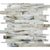 Catwalk in Smokey Stiletto (Random Strip) Glass Tile