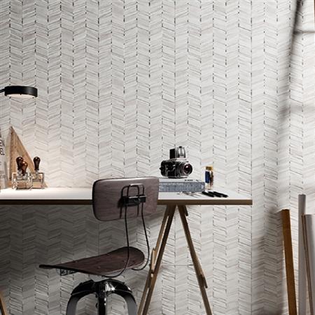 Chevron in Grey