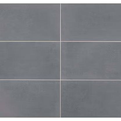 Moroccan Concrete in Blue Gray Tile