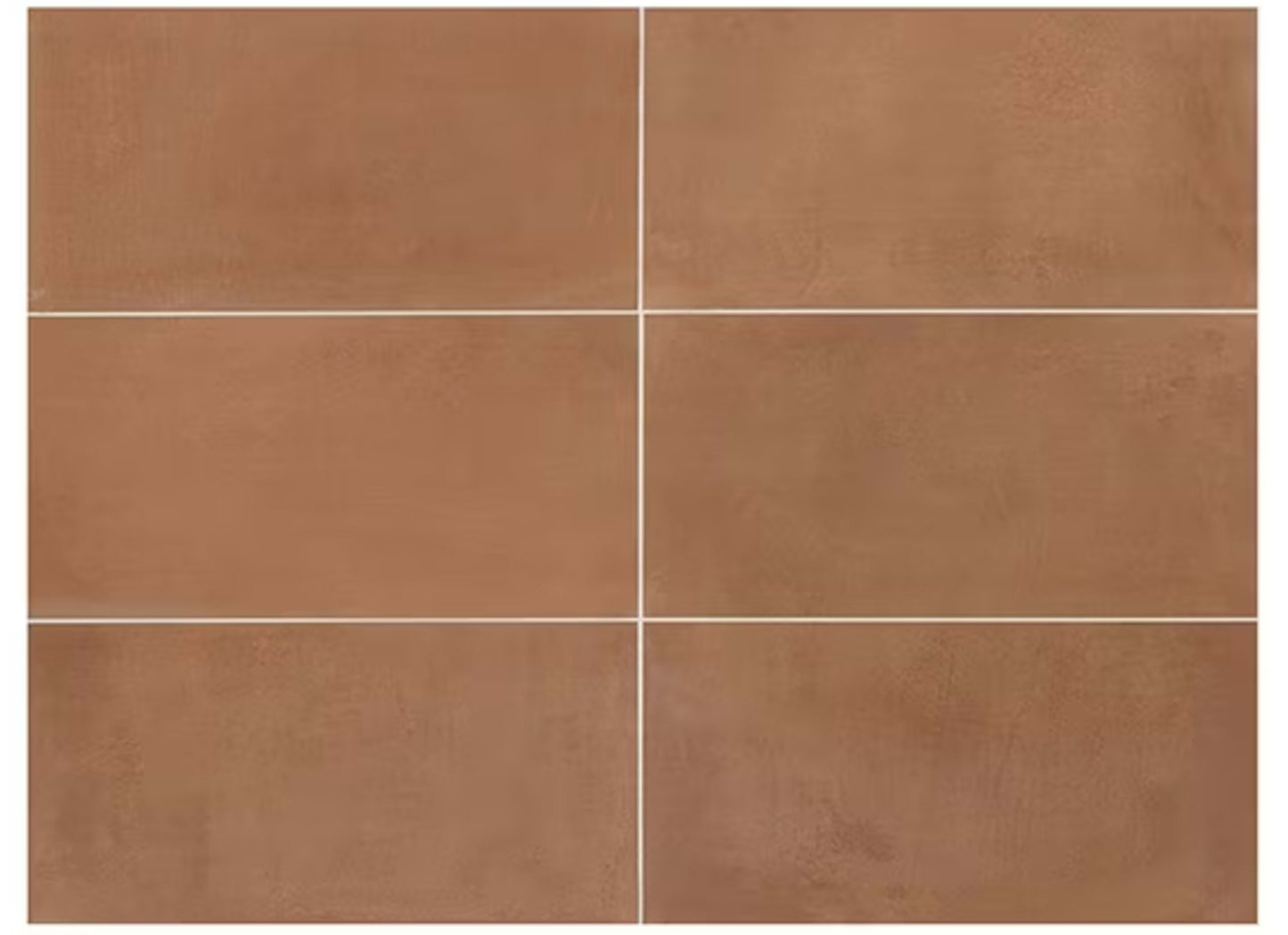 Moroccan Concrete in Terra Cotta