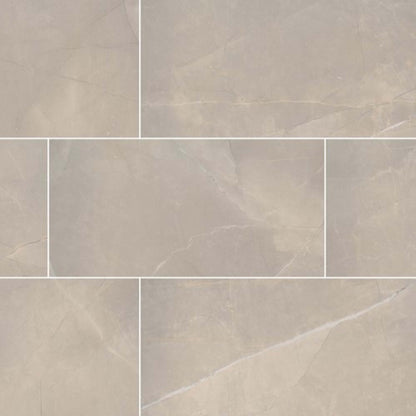 Sande in Cream 12x24 Polished Tile