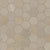 Sande in Cream 2x2 Hex Tile