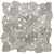 Cultura in Gray 12" X 12" Pebble On Mesh Natural Stone