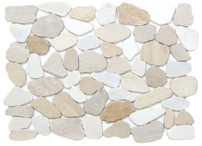 Cultura in Summer 12" X 12" Pebble On Mesh