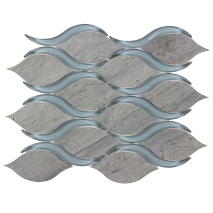 Euphoria in Ambiance Serenity Glass Tile