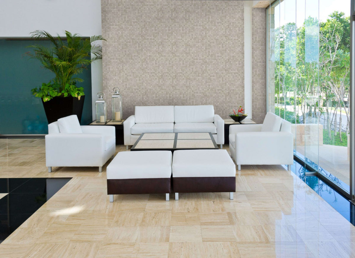 Ridge in Beige Row Mosaic