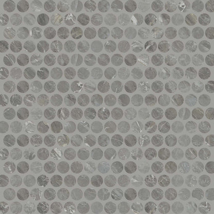 Famed in Glamour Penny Rounds Tile