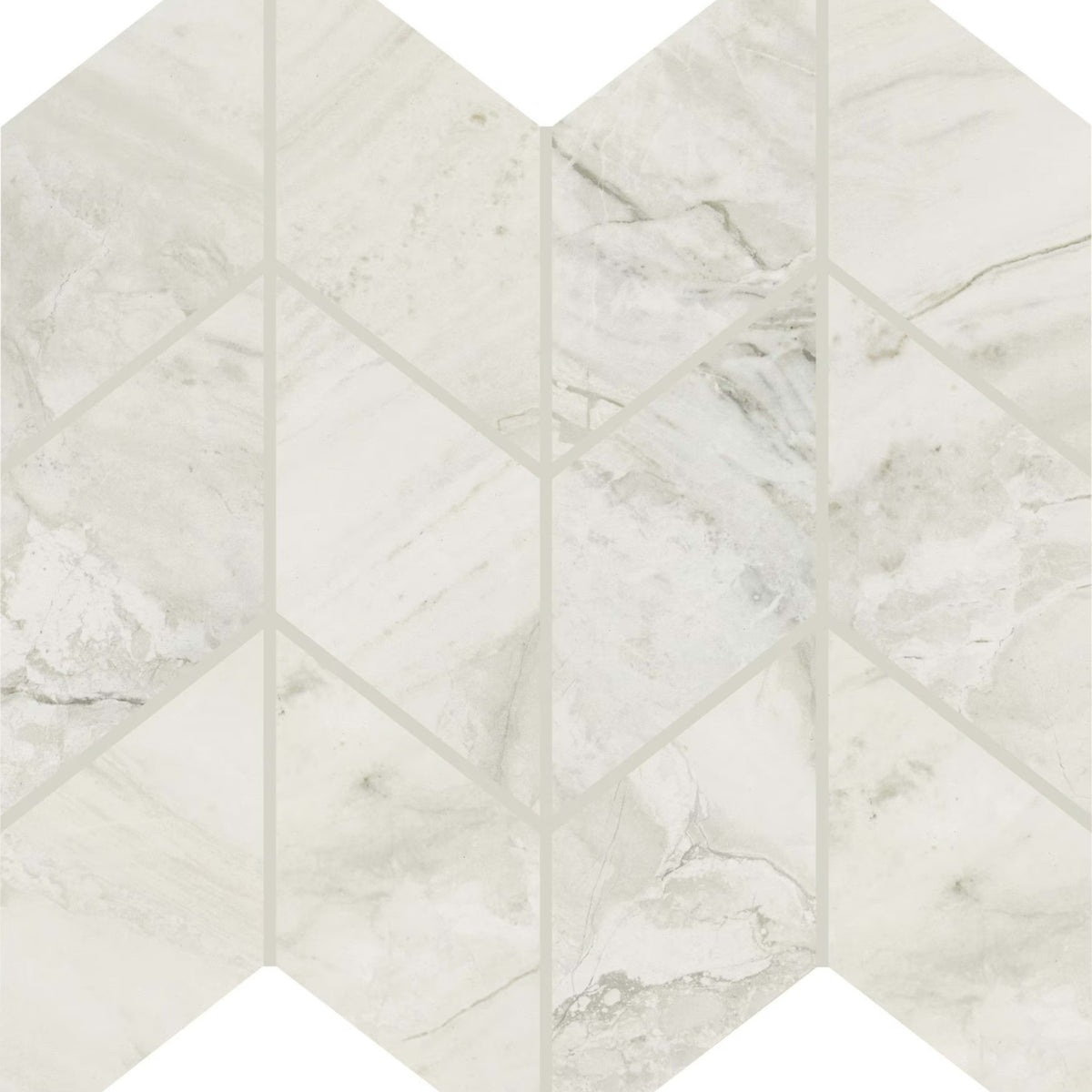 Famed in Iconic Chevron Tile