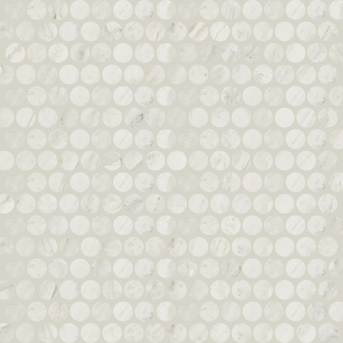 Famed in Iconic Penny Rounds Tile