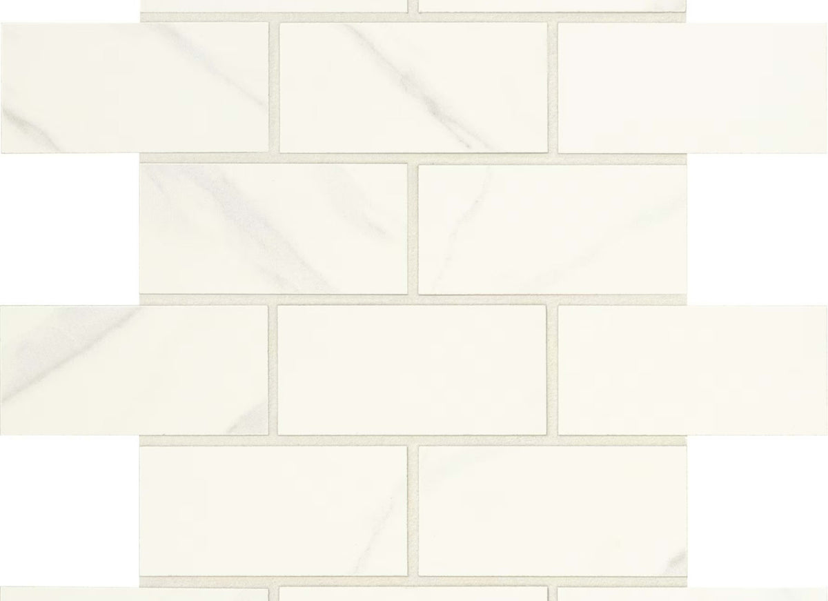Florentine in Carrara Brick Joint