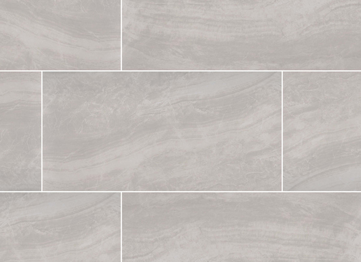 Praia in Grey - 24x24 Matte
