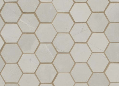 Sande in Ivory 2x2 Hex