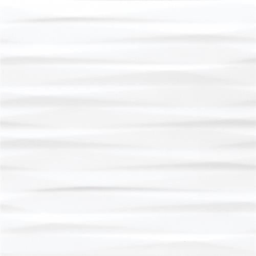 Linea in White Modulation Tile
