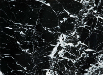 Marble in Black & White 12" X 12"