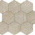 Perpetuo in Elegant Beige Hexagon 8 Tile