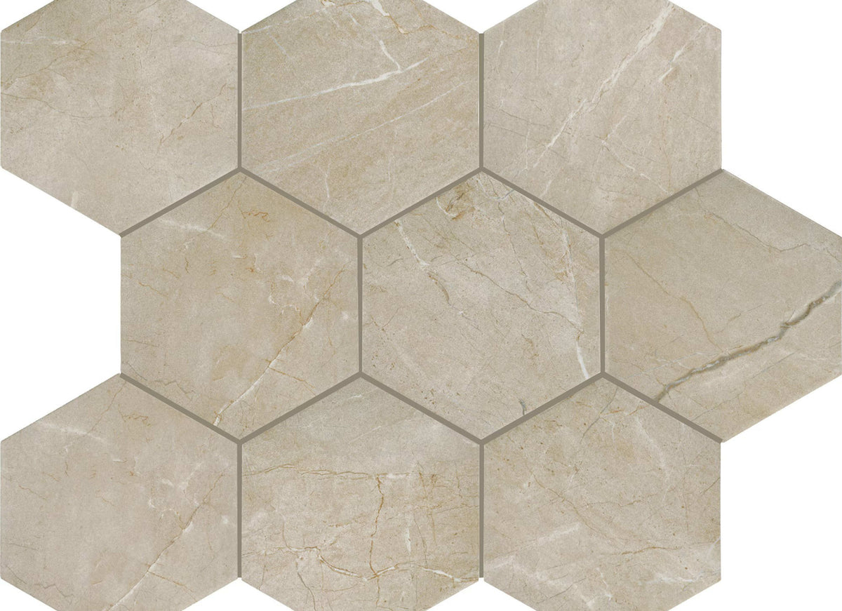 Perpetuo in Elegant Beige Hexagon 8